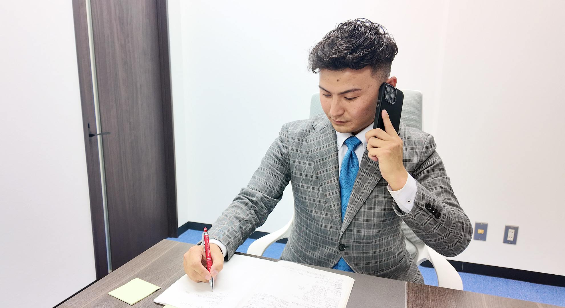 インタビュー風景1